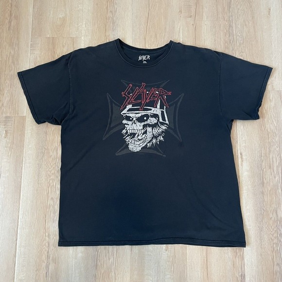 Slayer Other - SLAYER “Iron Cross Skull” Licensed Metal T-Shirt, 2017. X X Large Pre-owned